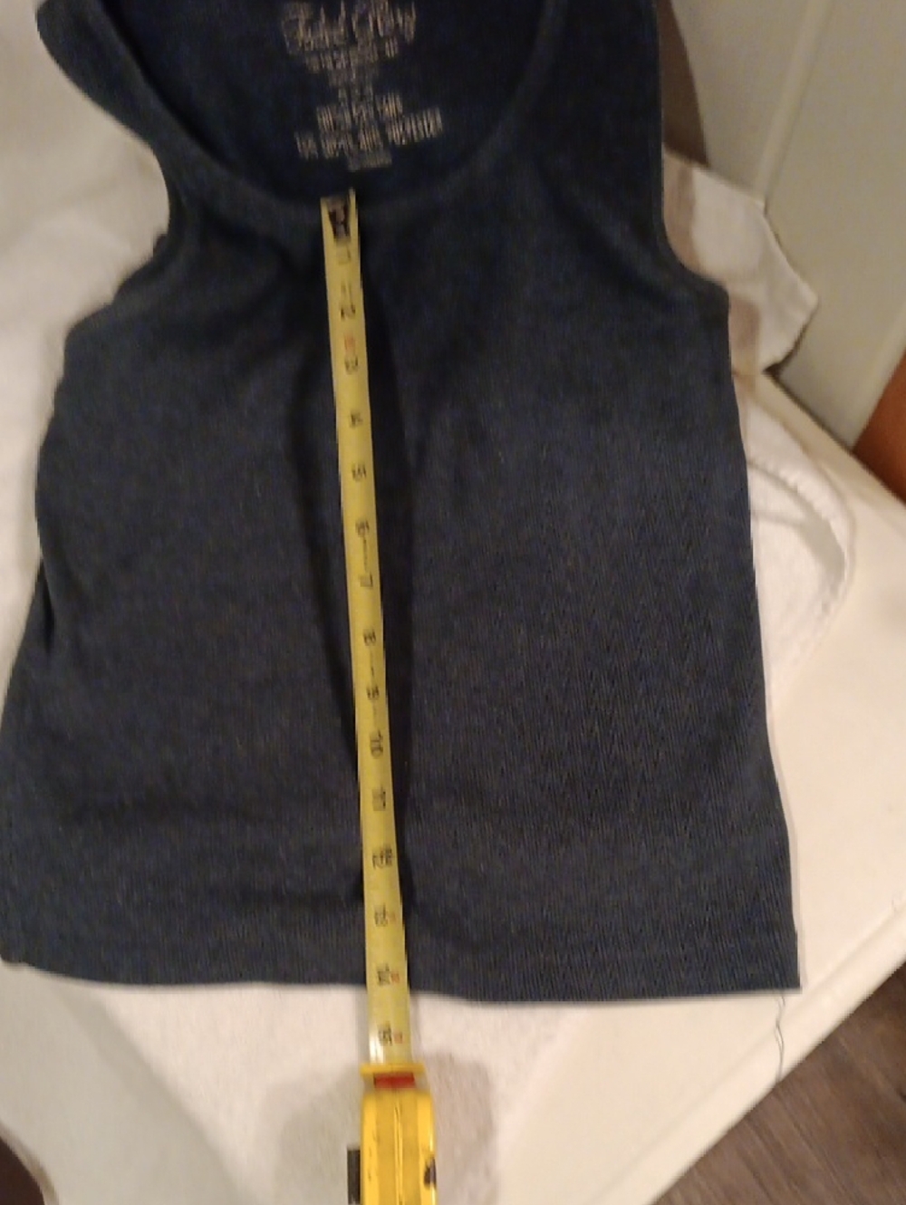 3-Pack Women's Ribbed Tank Tops — Denim Blue, Black & Brown - Picture 13 of 15